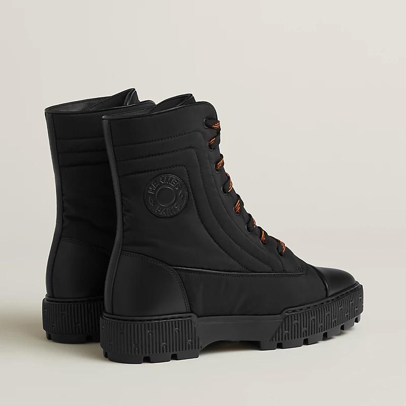 Giày Hermes Fresh Ankle Boot Nữ Đen